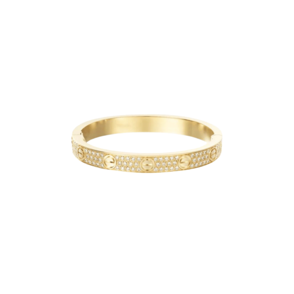 Love Bracelet, Diamond-Paved