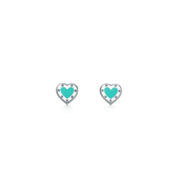 Love Tiffany Heart Earrings