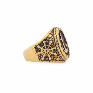 Anchor Two-Tone Ring