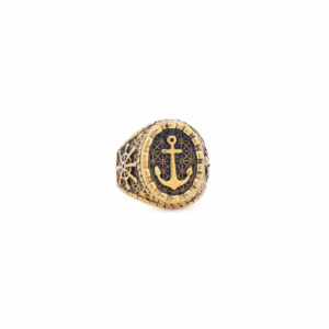 Anchor Two-Tone Ring