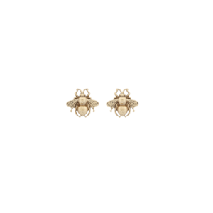 Gucci Gold Tone Bee Earrings