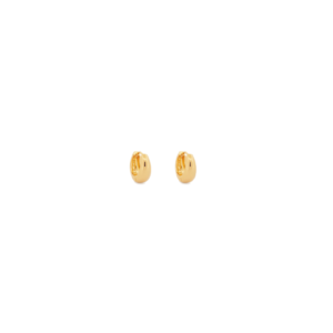 Gold Huggie Hoop Earrings