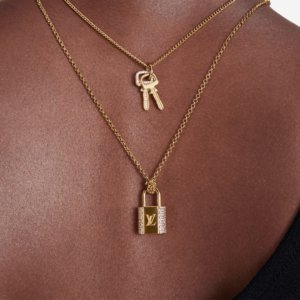 Lv Padlock Necklace - Image 3