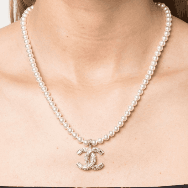 Chanel Faux Pearl Necklace