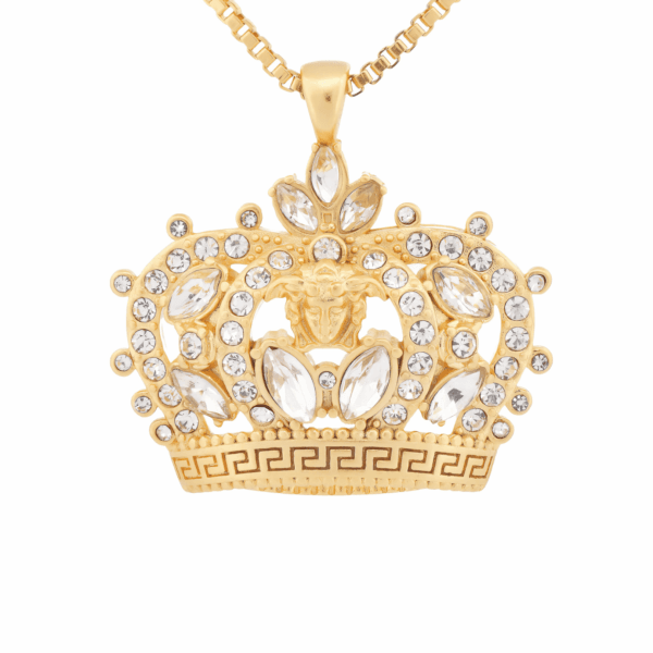 Versace Crown Necklace