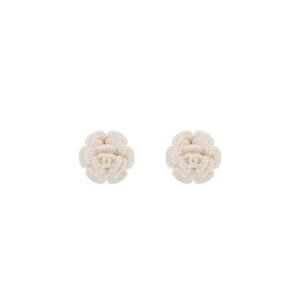 Chanel Rose Earrings