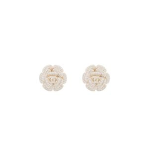 Chanel Rose Earrings