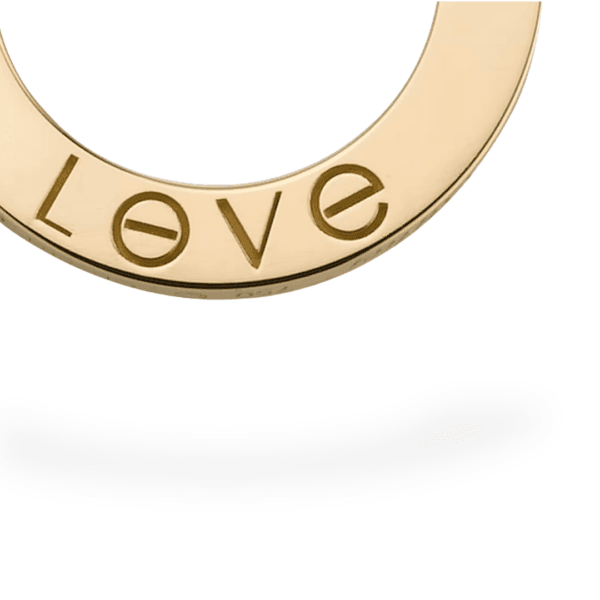 Love Pendant, 3 Diamonds